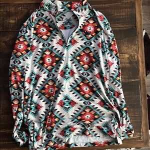 Bad Birdie Multicolor Patterned Sweater